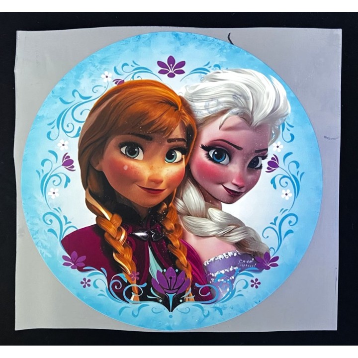 Parche decorado MAC-PAT-1040 con lentejuelas, perlas y barbas.