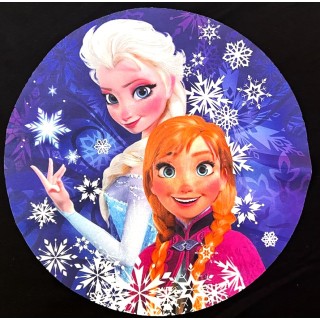 Parche decorado MAC-PAT-1085 con lentejuelas, perlas y barbas.