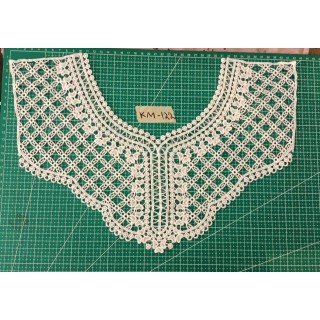 Guipur MAC-1072 Encaje en Fibra de Leche: Escalera, Estrella y Rombos