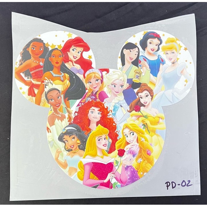 Parche decorado MAC-PAT-1013 con lentejuelas, perlas y barbas.