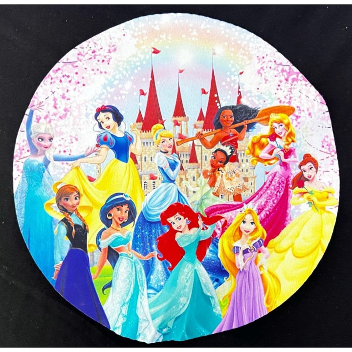 Parche decorado MAC-PAT-1061 con lentejuelas, perlas y barbas.