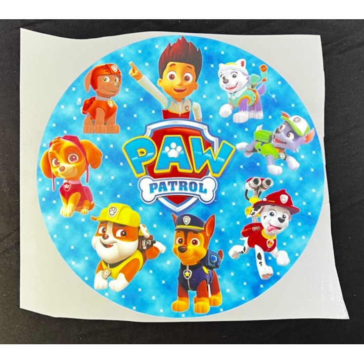 Parche decorado MAC-PAT-1015 con lentejuelas, perlas y barbas.