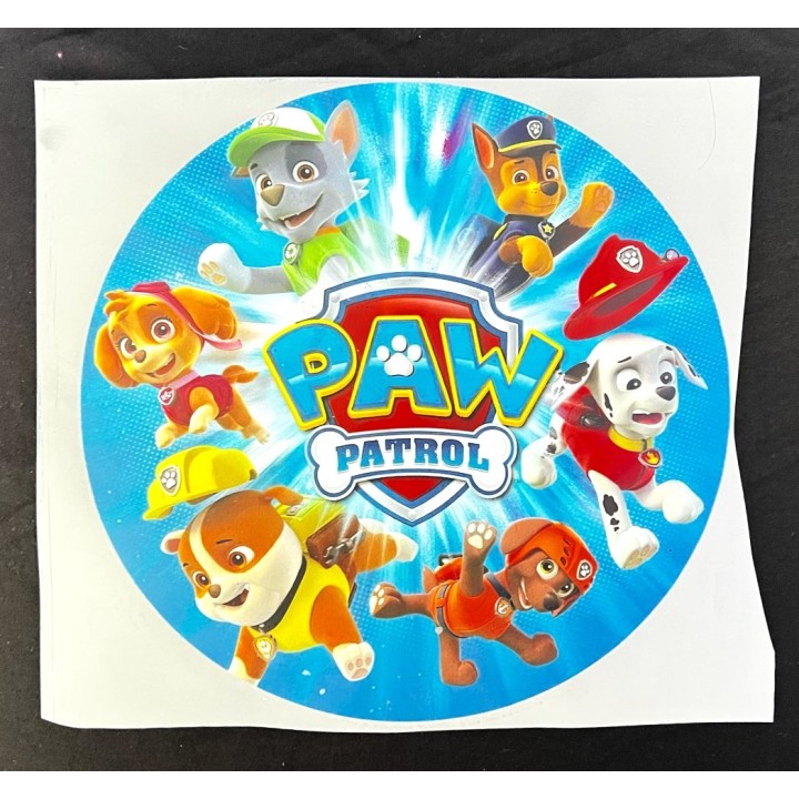 Parche decorado MAC-PAT-1017 con lentejuelas, perlas y barbas.