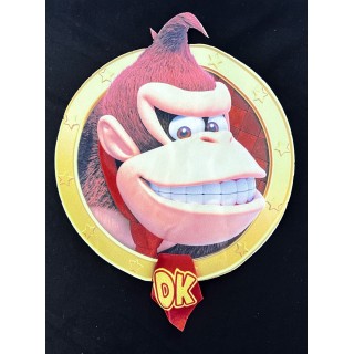 Parche decorado MAC-PAT-1053 con lentejuelas, perlas y barbas.