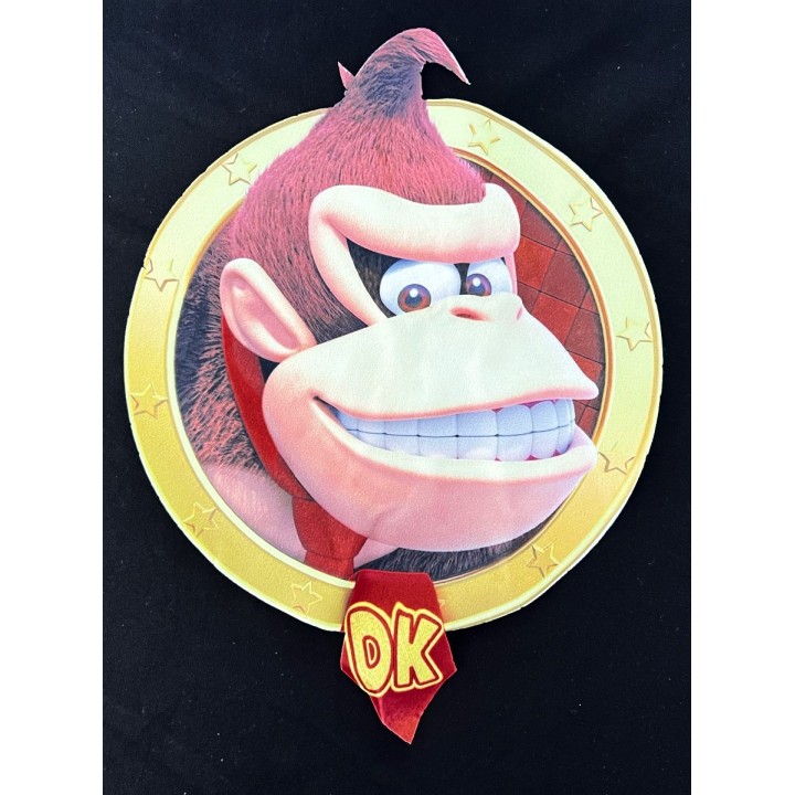 Parche decorado MAC-PAT-1053 con lentejuelas, perlas y barbas.