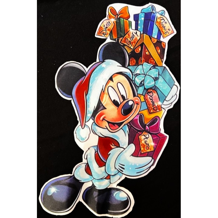 Parche decorado MAC-PAT-1078 con lentejuelas, perlas y barbas.