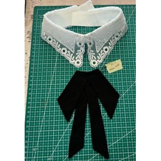 Guipur MAC-1106 Encaje en Fibra de Leche: Escalera, Estrella y Rombos