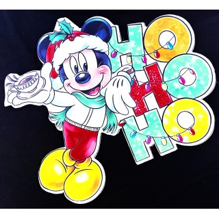 Parche decorado MAC-PAT-1079 con lentejuelas, perlas y barbas.