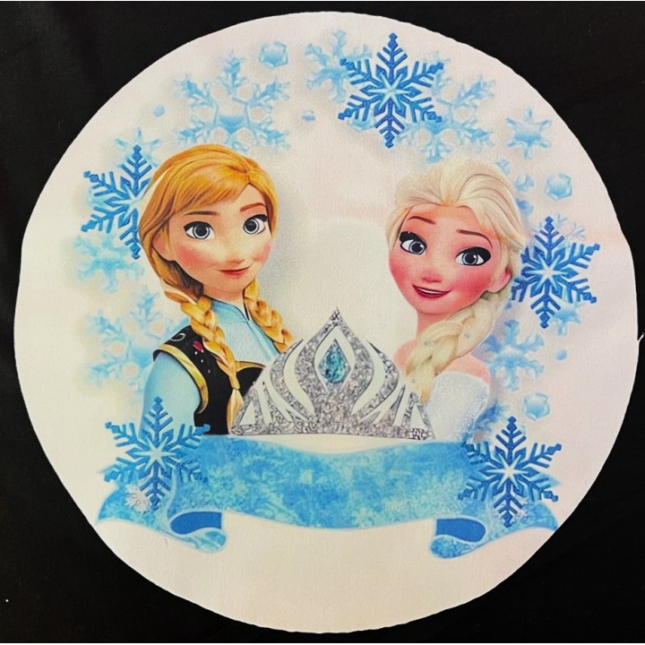 Parche decorado MAC-PAT-1080 con lentejuelas, perlas y barbas.