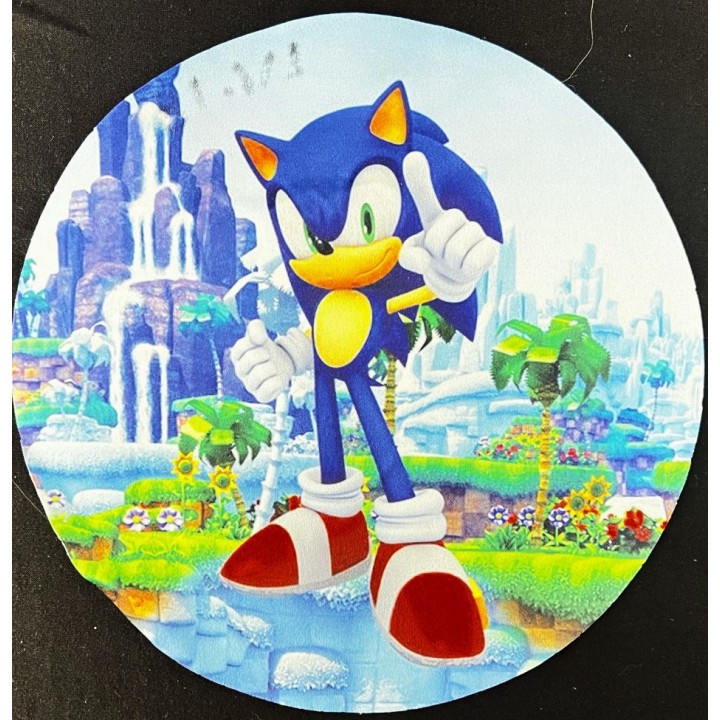 Parche decorado MAC-PAT-1095 con lentejuelas, perlas y barbas.