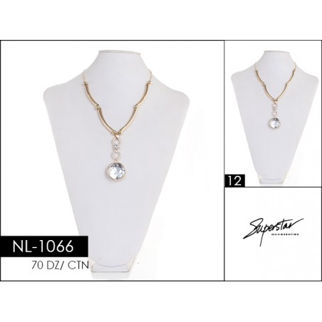 CRISTAL REDONDO Collar Docena NL-1066