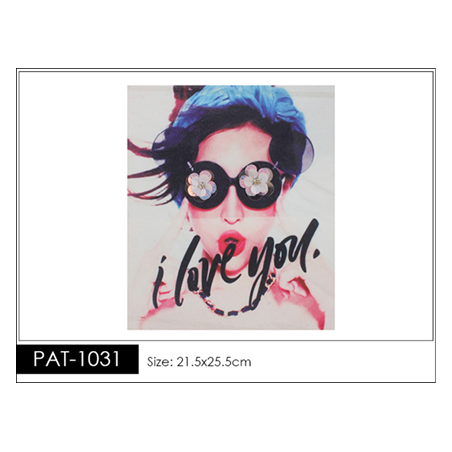 LADY I LOVE YOU Parche Pieza PAT-1031