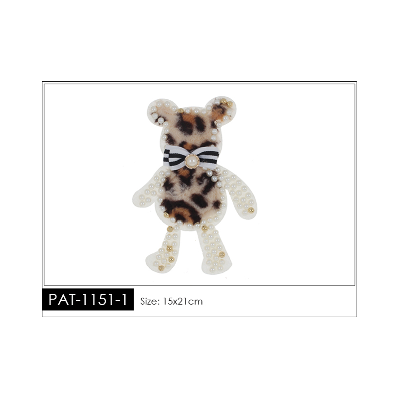 OSO/LEOPARDO MONO Parche Pieza PAT-1151-1