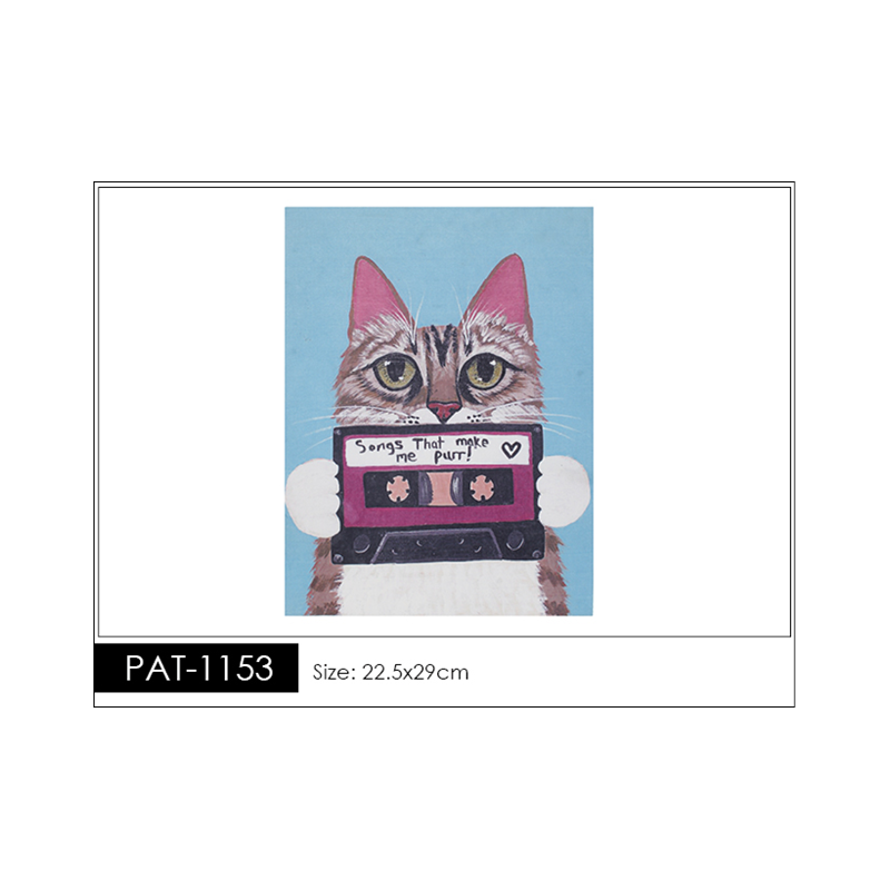 GATO CASET Parche Pieza PAT-1153