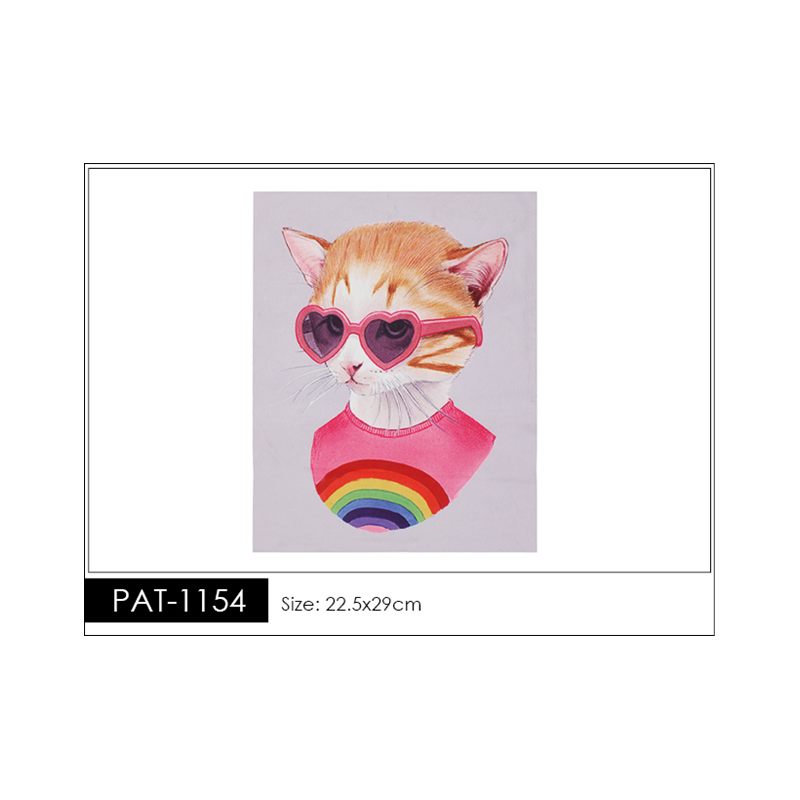 GATO ARCOIRIS Parche Pieza PAT-1154