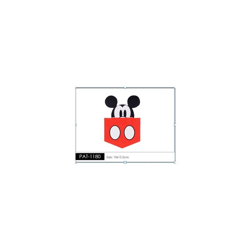 MICKEY POCKET Parche Pieza PAT-1180