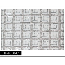 Pedrería con Estilo HF-1058-C aplicación a base de calor.