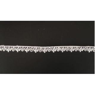 Guipur LAC-2100 Encaje en Fibra de Leche: Escalera, Estrella y Rombos