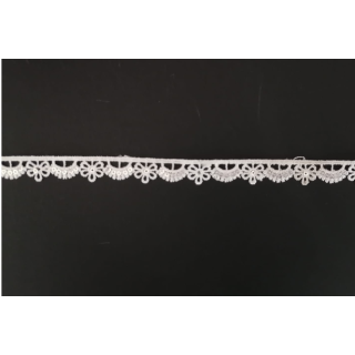 Guipur LAC-2101 Encaje en Fibra de Leche: Escalera, Estrella y Rombos