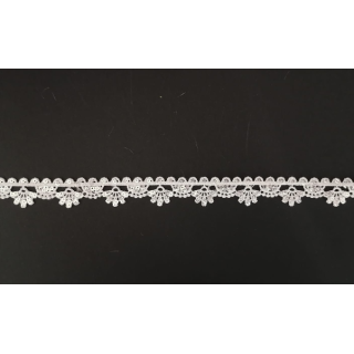 Guipur LAC-2104 Encaje en Fibra de Leche: Escalera, Estrella y Rombos