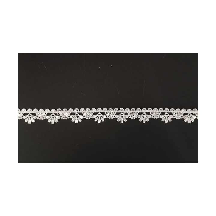 Guipur LAC-2104 Encaje en Fibra de Leche: Escalera, Estrella y Rombos