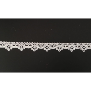 Guipur LAC-2105 Encaje en Fibra de Leche: Escalera, Estrella y Rombos