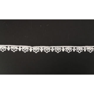 Guipur LAC-2109 Encaje en Fibra de Leche: Escalera, Estrella y Rombos