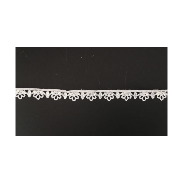 Guipur LAC-2109 Encaje en Fibra de Leche: Escalera, Estrella y Rombos