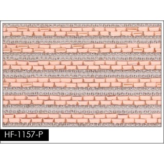 Pedrería con Estilo HF-1157-P aplicación a base de calor.