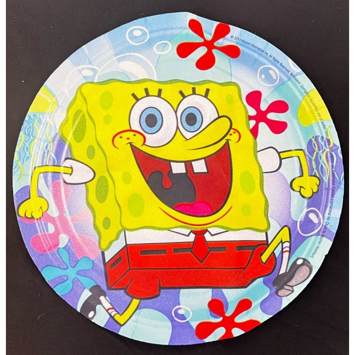 Parche decorado MAC-PAT-1026 con lentejuelas, perlas y barbas.