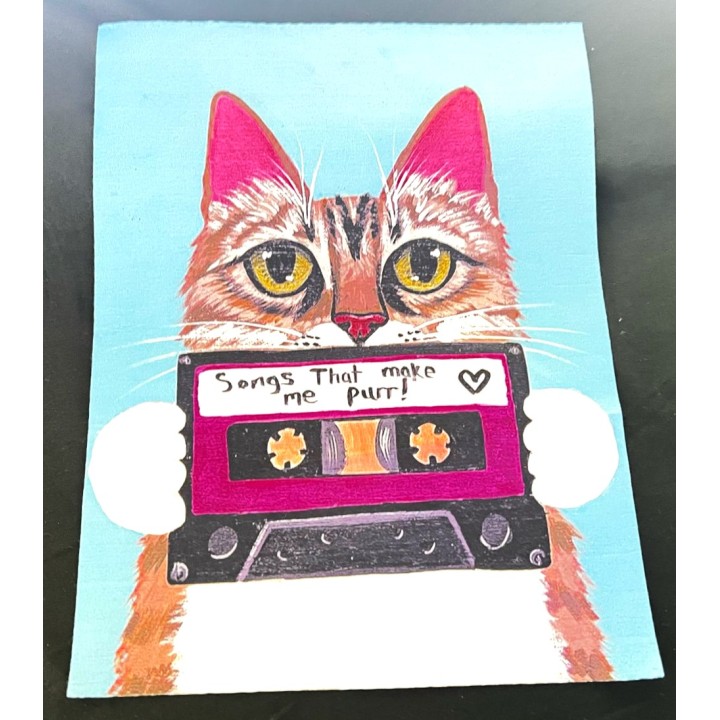 Parche decorado MAC-PAT-1111 con lentejuelas, perlas y barbas.