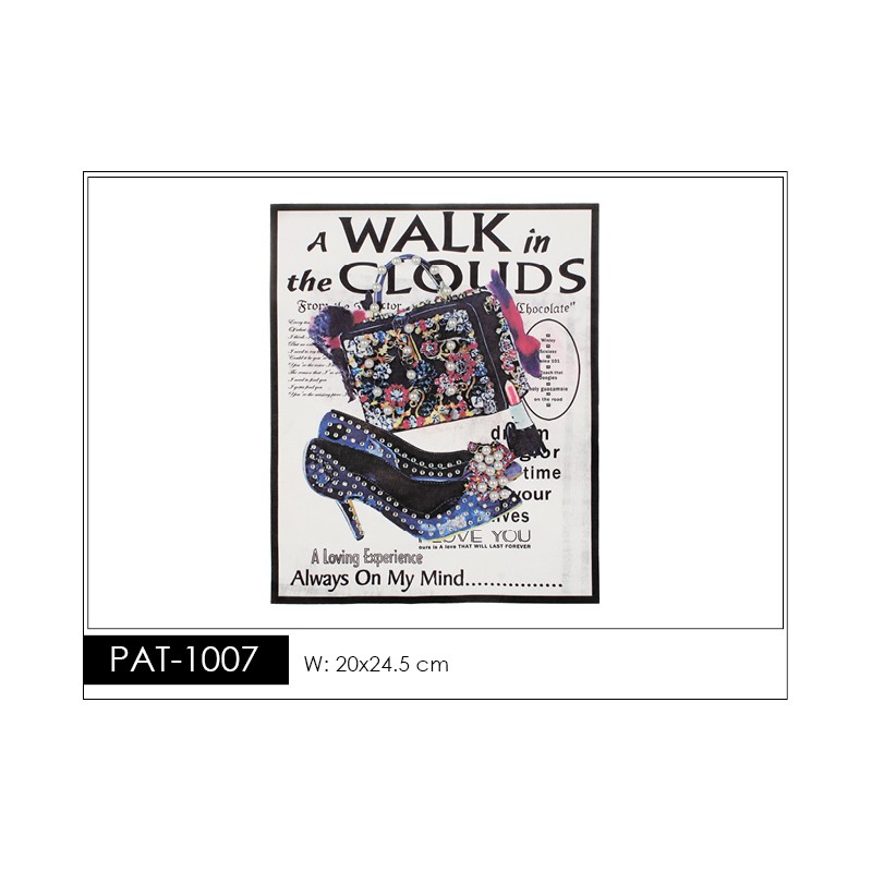 Walk in Clouds Parche Pieza PAT-1007